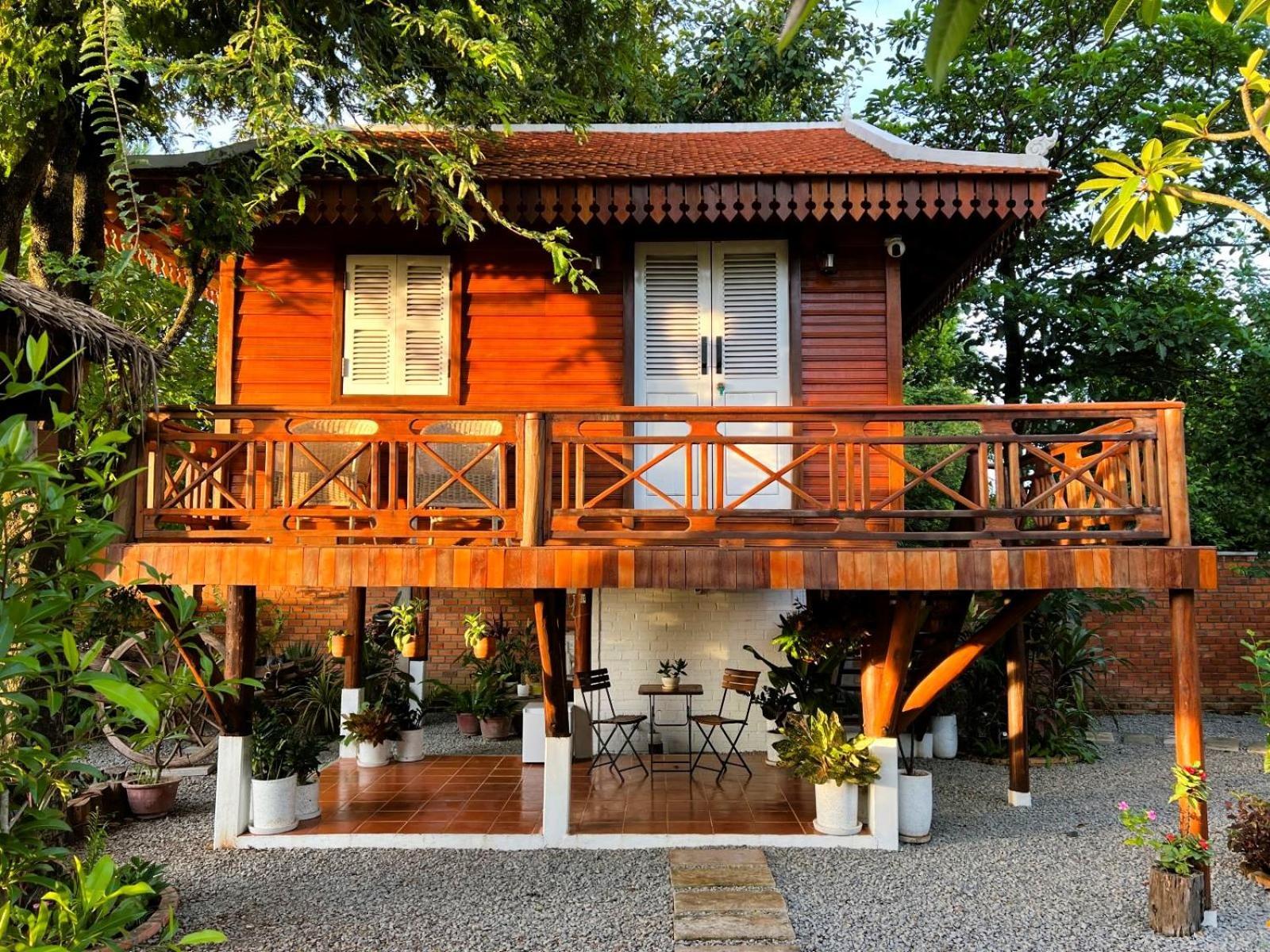 The Little Vegan Homestay Phumi Banteay Srei Εξωτερικό φωτογραφία